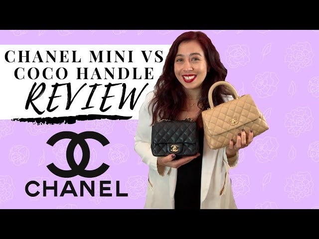 CHANEL COCO HANDLE REVIEW WORTH THE $$? COMPARISON, PROS & CONS, WEAR &  TEAR & WIMB LINDIESS 