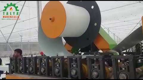 Talya Mühendislik | Agrodinamix Greenhouse Gutter Machine / Uzbekistan - 2019