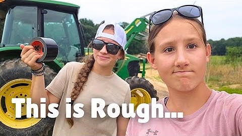 FARM LIFE is NOT the simpler life.. 😕