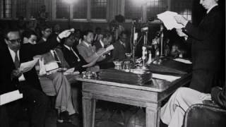 Bertrand Russell - Press Conference on Nuclear Weapons - Caxton Hall, London, 9 July 1955