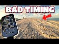 Nightmare scenario  beach metal detecting on spring break