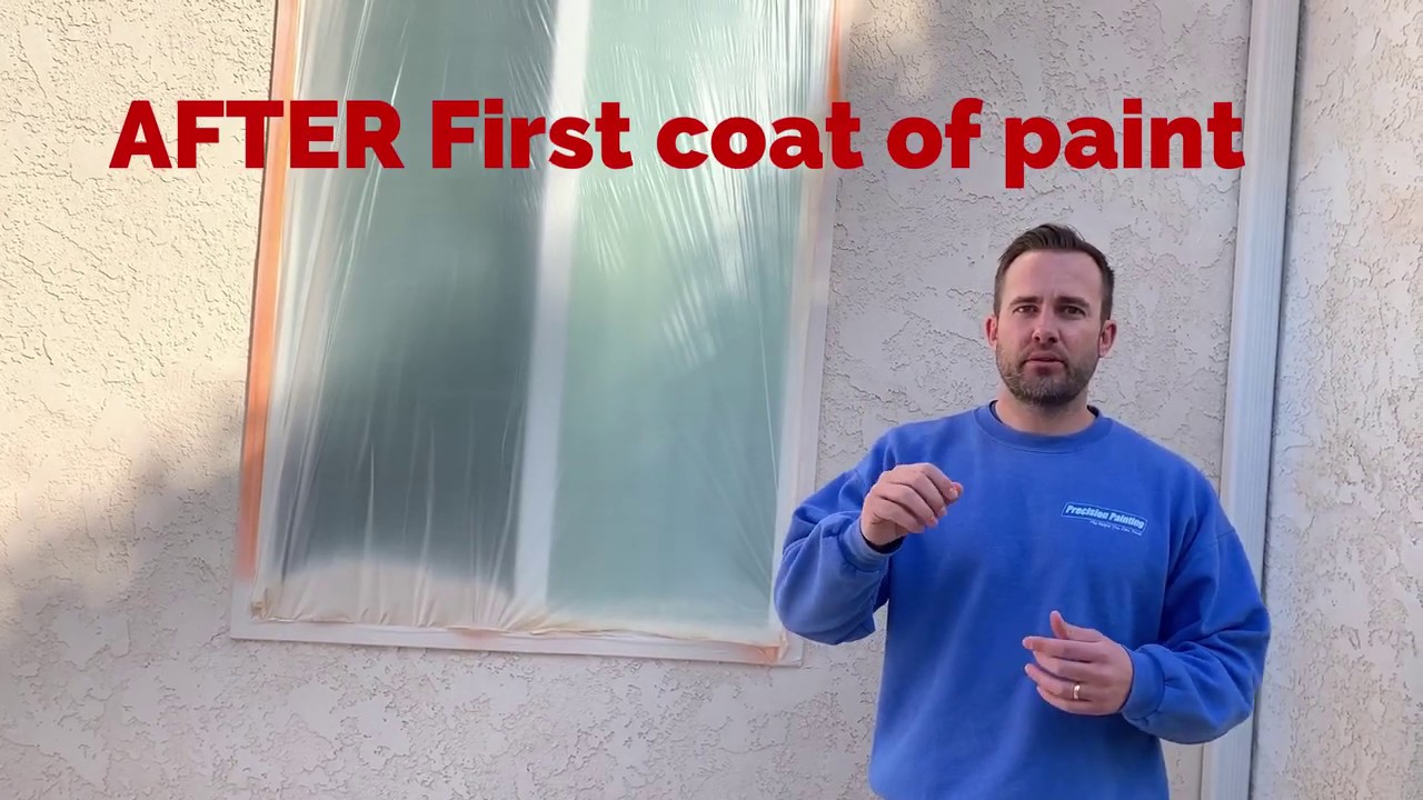 How to repair minor stucco cracks for paint without using stucco patch YouTube