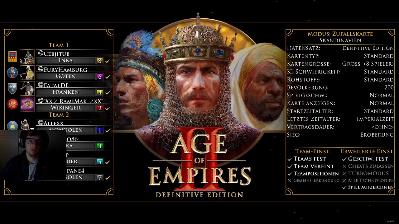 AOE 2 DE FAILTRAIN Elo 14-15xx ranked Teamgames #Ger - YouTube