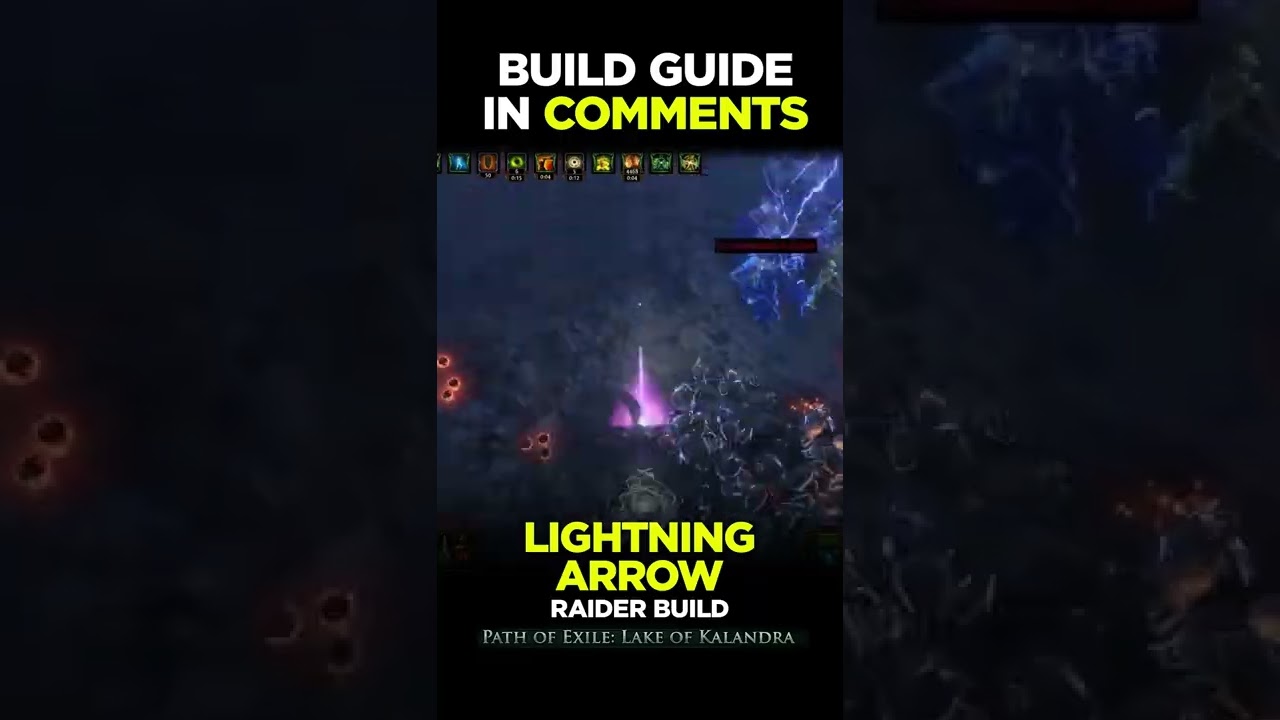 LIGHTNING ARROW BUILD | PoE Builds | #shorts #pathofexile #poe #poeleague