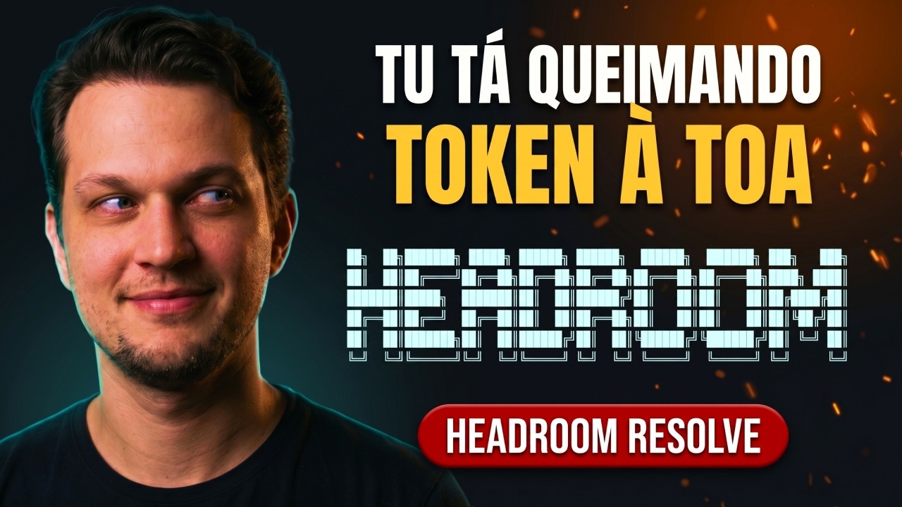 Headroom: 1 Comando E O Claude Code Gasta 95% Menos Token