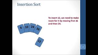 Insertion Sort in Data Structures