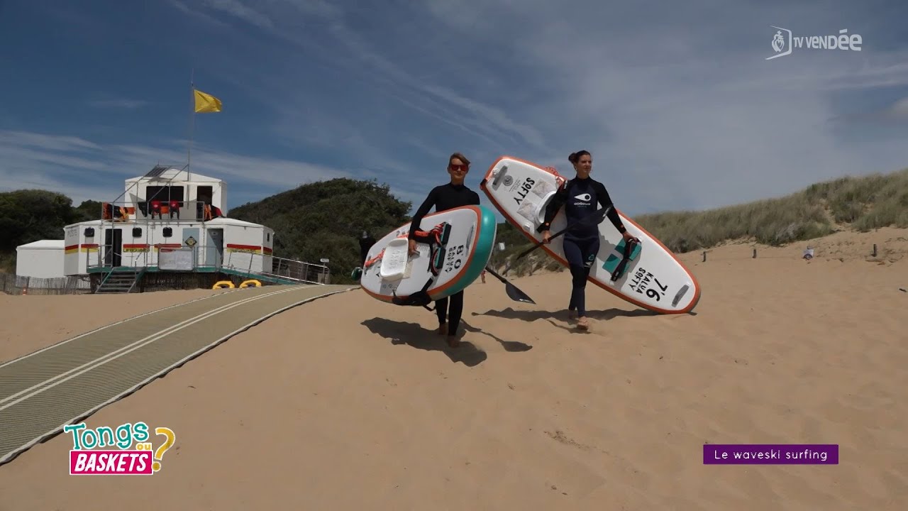 Tongs ou baskets ? Waveski surfing YouTube