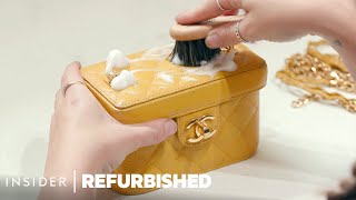 How A $4,000 Chanel Vanity Case Is Professionally Restored | Refurbished
