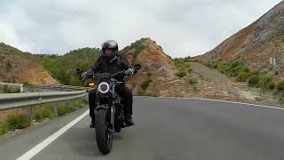 Zontes c125 ruta Alpujarra de granada