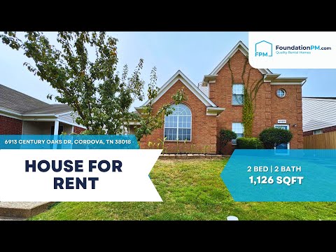 6913 Century Oaks Dr, Cordova, TN home video tour