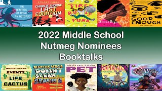 2022 Nutmeg Book Award Middle School Nominees
