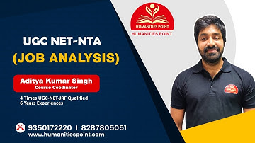 Detailed analysis of JOB ANALYSIS | UGC NET-JRF Coaching | process of job analysis