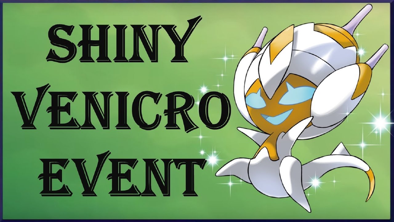 Shiny Venicro Event Verteilung | Pokemon Training Club Tutorial