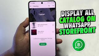 How to Display all Catalog on WhatsApp Storefront (Full Guide) screenshot 3