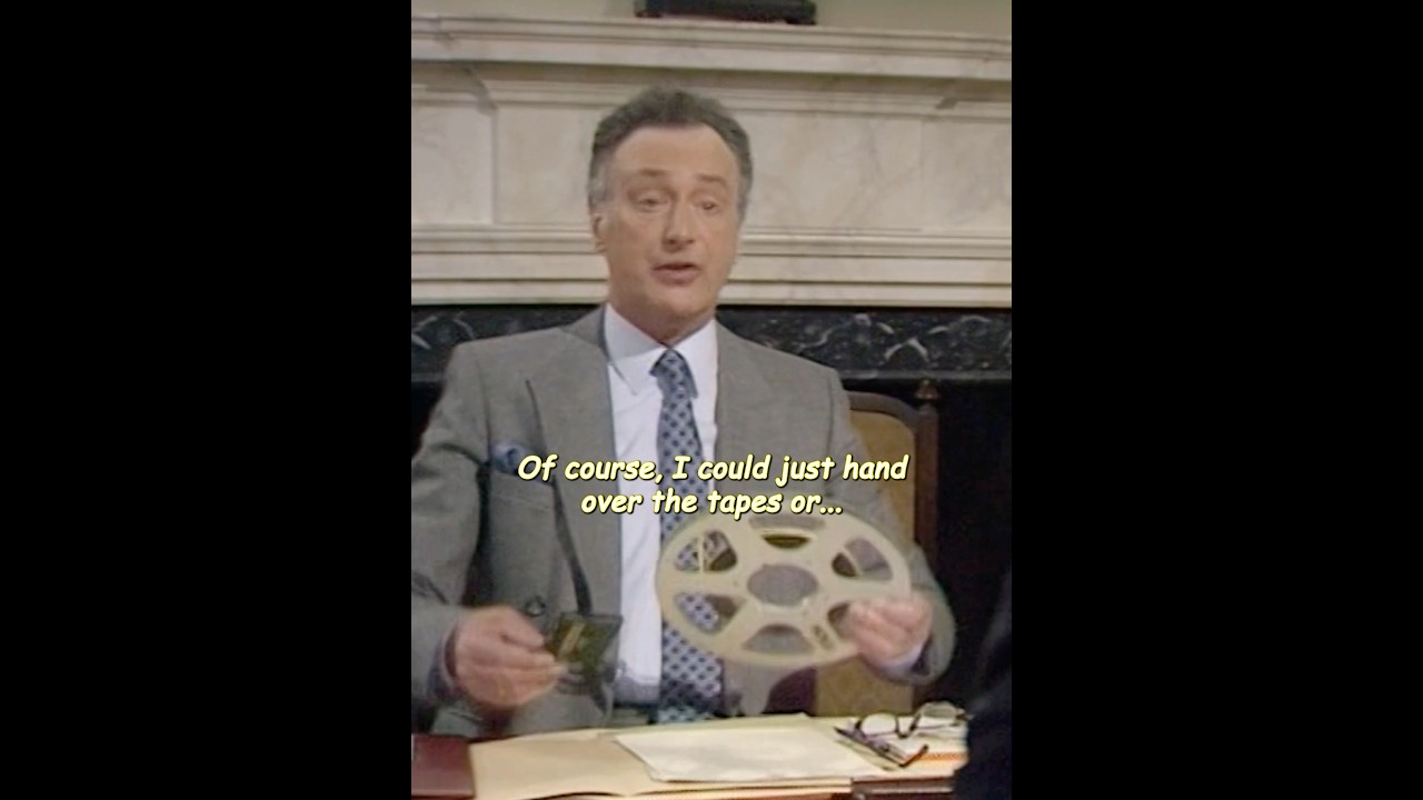 Hacker is blackmailing Humphrey with the leverage he has on him! 