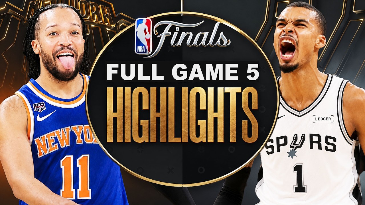 Spurs vs Knicks Full Game 5 - June 13, 2026 | Finals