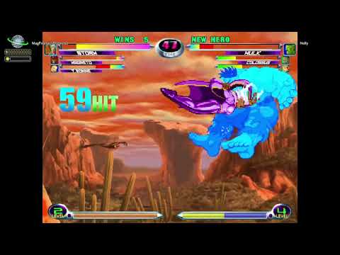 MvC2: Romneto - MSTron Tech Hit to Side Switch 4 Bar Coast to Coast 80% Combo .:4.27.25:.