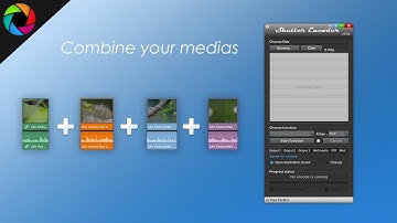Merge multiple video or audio files without compression
