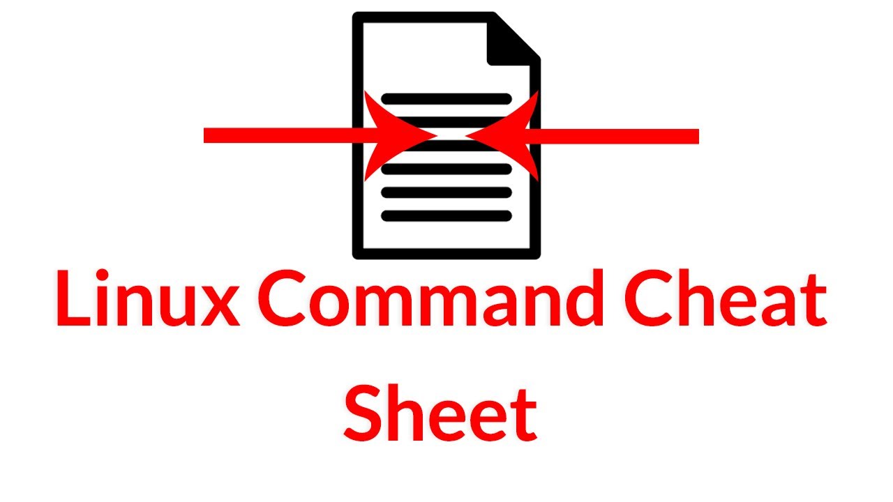 คำสั่ง linux pdf  2022 Update  Linux Command Cheat Sheet