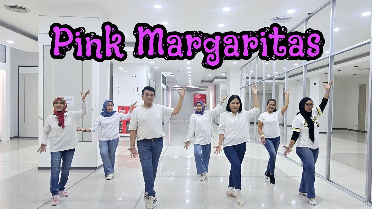 Pink Margaritas Line Dance - Joey Warrent & Ryan Hunt (Feb 2026) - Intermediate Level