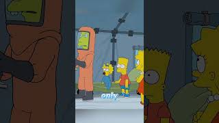 Bart and Lisa are horrified to see their mom&#39;s changed appearance #anime #animerecap #TheSimpsons