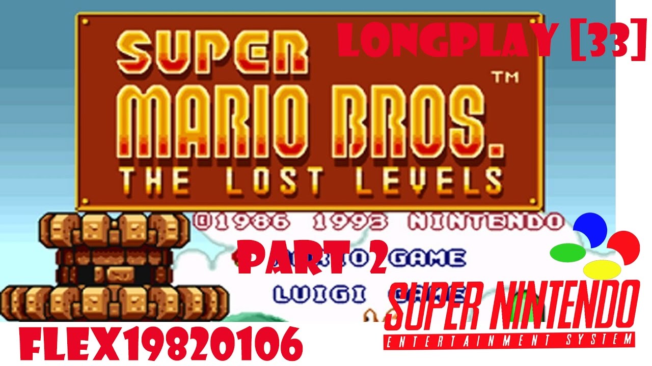 SNES: Super Mario bros The Lost Levels (en) longplay [33] part 2 - YouTube