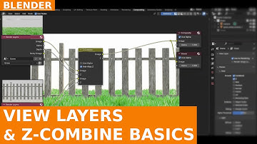 View Layers and Z-Combine in Blender 4.1 | Compositing Basics