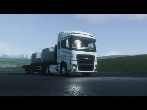 A day cycle in TSE3 (Truck Simulator : Europe 3)
