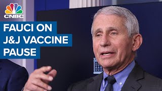 Dr. Anthony Fauci addresses J\&J vaccine pause — 'This is a very rare event'