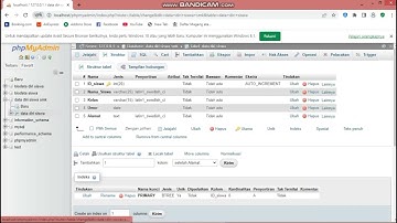 Vidio tutorial cara membuat Database MySQL di Exampp (tugas video basis data) yangg simpel