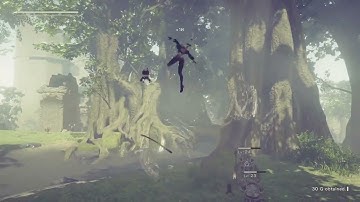 NieR:Automata walkthrough - Part 26 (Route A) -  Forest Kingdom