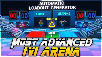 The Most Advanced 1v1 Arena W/ New Auto Start & 1v1 Reset Mechanic (Map Code in Description)