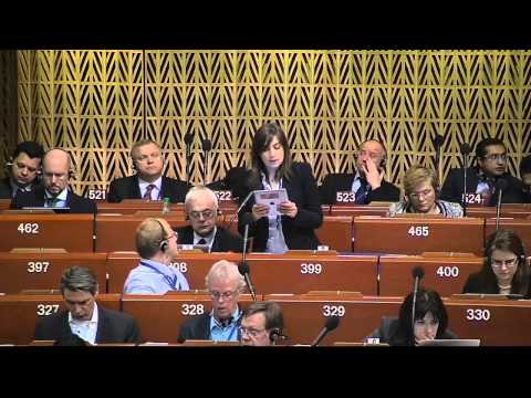 ჩიორა თაქთაქიშვილის სიტყვით გამოსვლა ევროსაბჭოს საპარლამენტო ასამბლეაზე