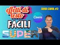 Tutti i segreti del TESTO su Canva (stili, ombre, effetti e app spettacolari!)