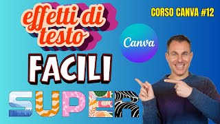 Tutti i segreti del TESTO su Canva (stili, ombre, effetti e app spettacolari!)