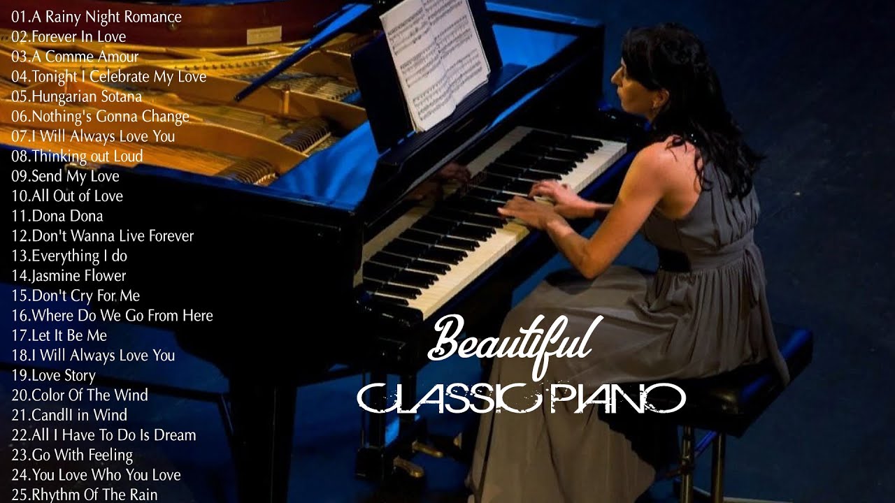 The Most Famous Classical Piano Pieces - Best Romantic Classical Piano ...