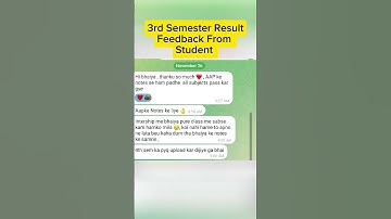 Result feedback #shorts #shortvideo #short #shortsfeed #shortsvideo #shortsviral #result #beu #btech