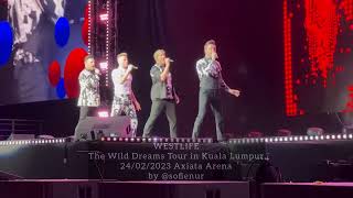 24022023 Westlife The Wild Dreams Tour In Kuala Lumpur fancam westlife westlifeinklwestlife 