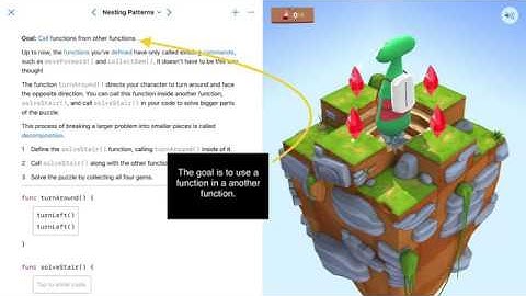 14 Functions *Nest Patterns* Learn to Code 1 - Swift Playgrounds (iPad)