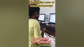 How to change command prompt text color