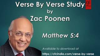 14 Mateus 5 4 Zac Poonen Estudo Versiculo por Versiculo