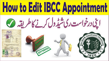 how edit scheduled appointment IBCC reschedule appointment ibcc #ibcc