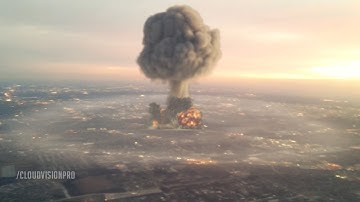 Nuclear Explosion: After Effects & 3DS Max