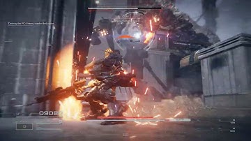 Armored Core VI Fires Of Rubicon Tutorial Boss - Meh Pretty Easy