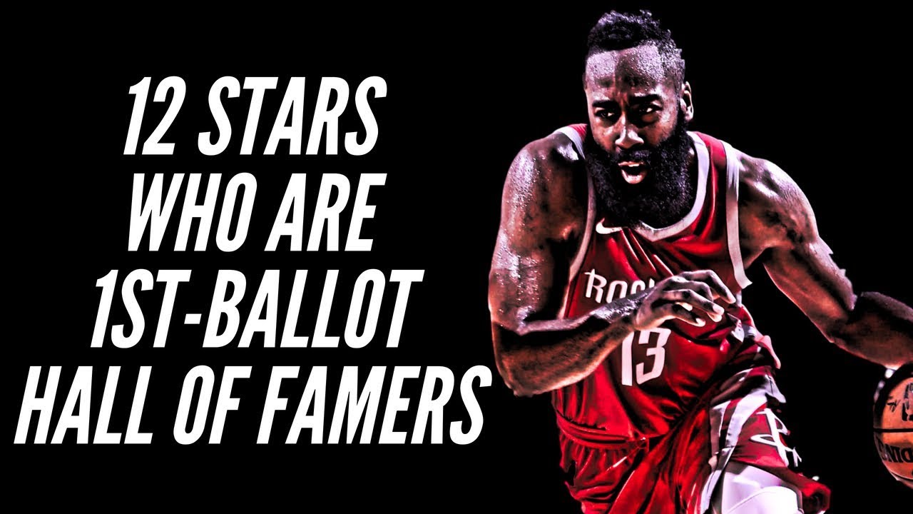 12 Nba Stars Who Are Already First Ballot Hall Of Famers Youtube
