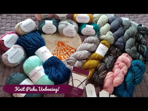 The Graceful Tangle | Knit Picks Unboxing!