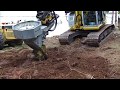 高性能林業機械？【地拵え植林】 の動画、YouTube動画。