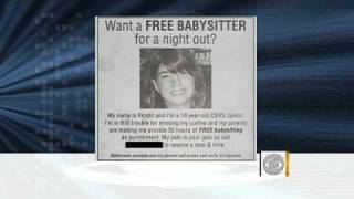 Dad Punishes Daughter with Free Babysitter Ad