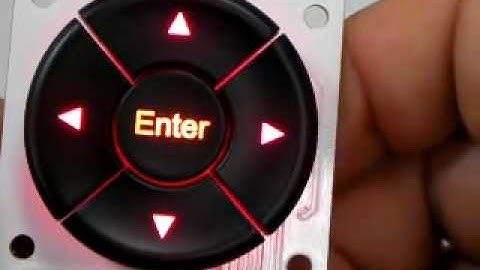 Navigation tactile illuminated push button with paint and laser etching service Video 2.MP4