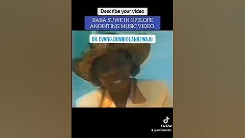 Opelope Anointing Vedio Production with Baba Suwe in 2001